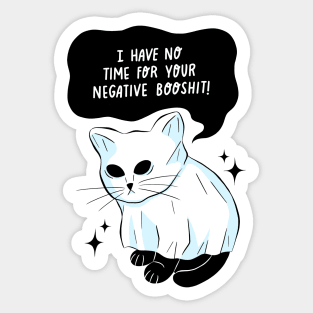 Boo Kitty Sticker